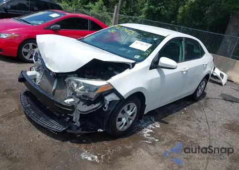 2016 Toyota Corolla L from USA, damaged, VIN 2T1BURHE4GC572528